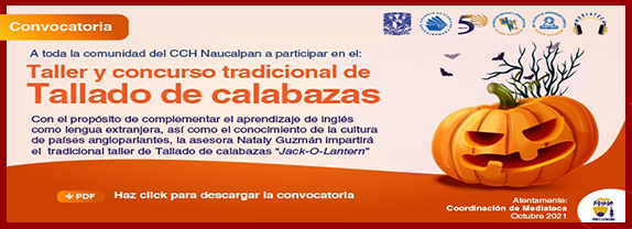 Concurso de tallado de calabazas 2021