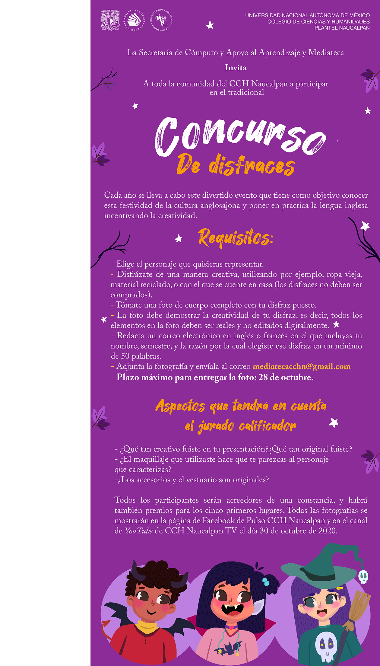 Concurso de disfraces Halloween