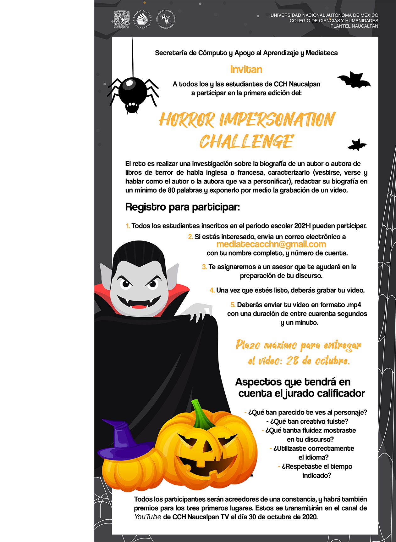 Horror impersonation Challenge